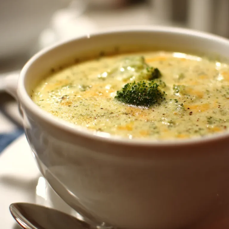 Broccoli Cheese Soup