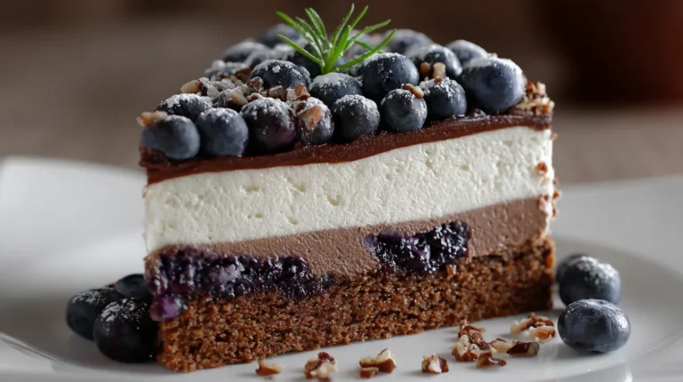 BLUEBERRY CHOCOLATE LAVENDER DREAM CAKE