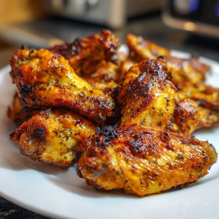 Buffalo Air Fryer Chicken Wings