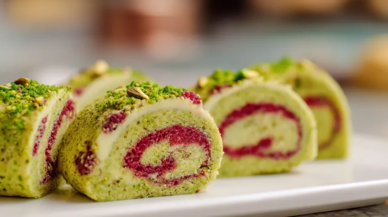 Raspberry Pistachio Love Swirls