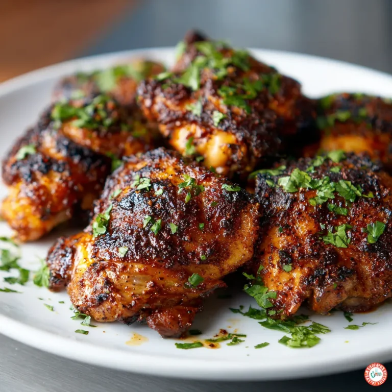 Keto Air Fryer Chicken Thighs